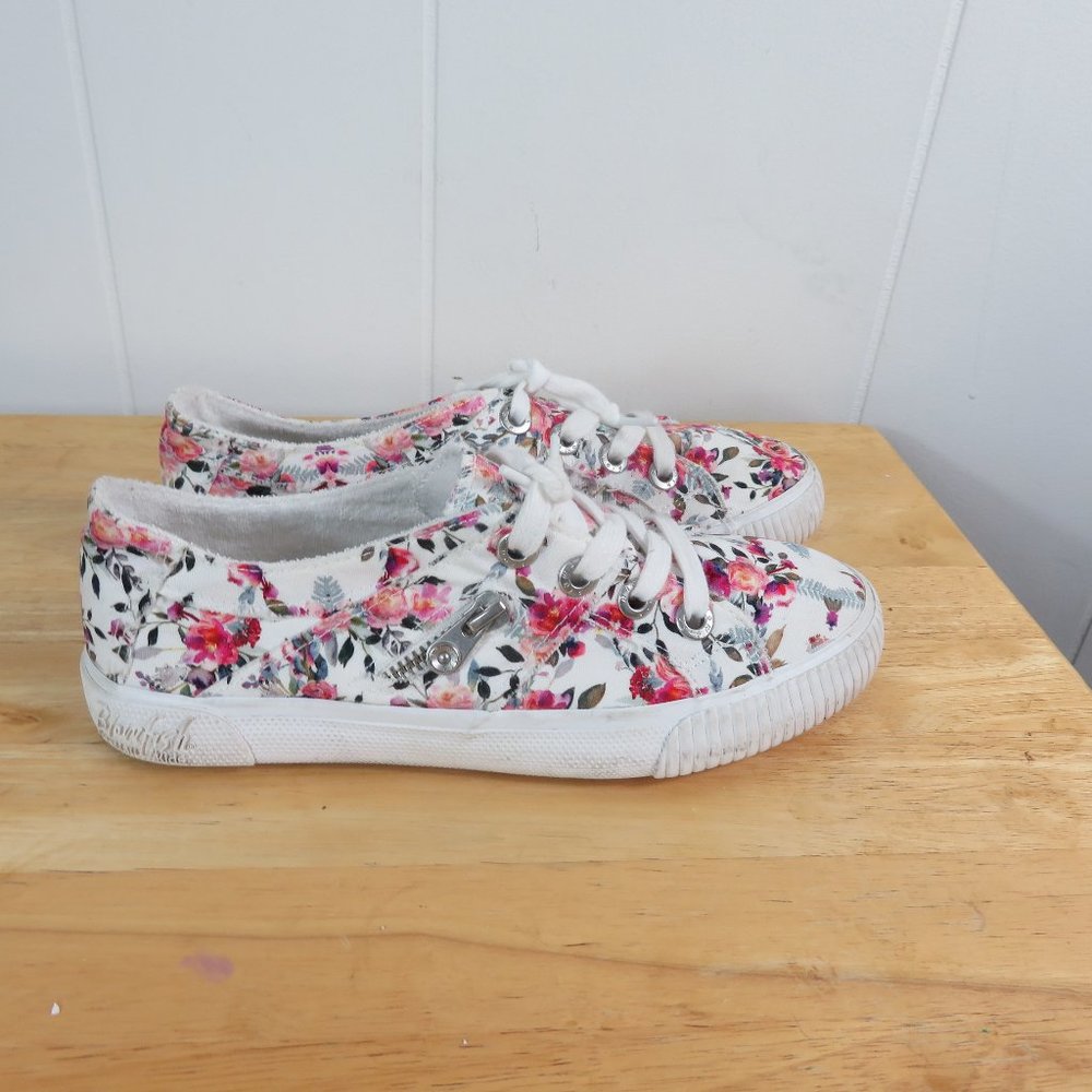 Blowfish Malibu Kids Shoes Sneakers Floral Size 6 M